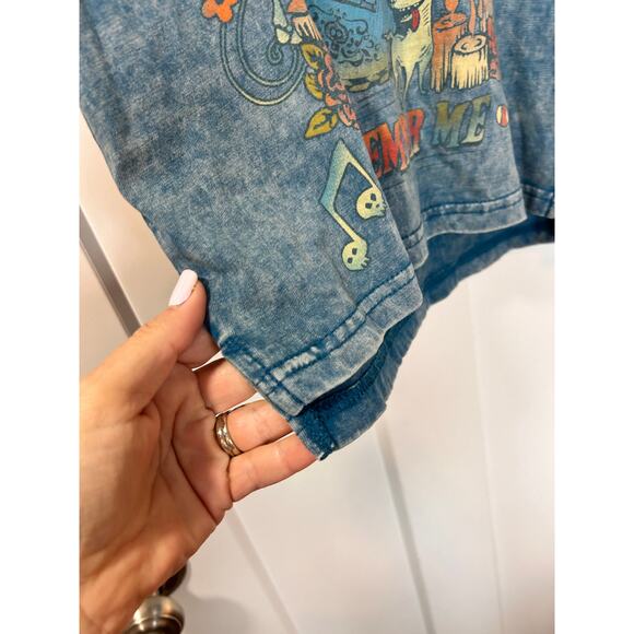 Disney Youth Pixar Coco Seize Your Moment Graphic Tee Shirt Blue Size Medium - Picture 6 of 9